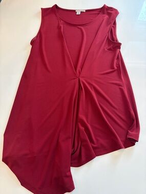Halogen Scoop Neck Sleeveless Top